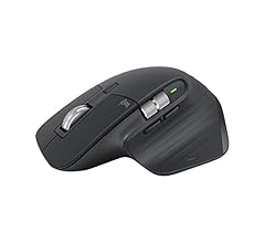 Logitech MX Master 3S - Wireless Performance Mouse with Ultra-fast Scrolling, Ergo, 8K DPI, Track on Glass, Quiet Clicks, U…