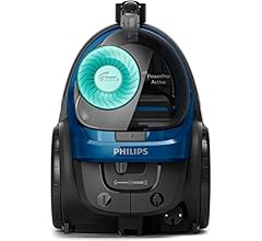 Philips 5000 Series Bagless Vacuum Cleaner - 2000W, PowerCyclone 7, Allergy H13 Filter, TriActive Nozzle - FC9570/62