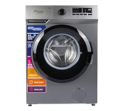 Super General 8 Kg Front Load Washing Machine SGW8250NLEDS, Inverter Motor, 1400 RPM, 15 Programs, Energy Saving, LED Displ…