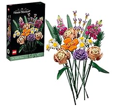 LEGO 10280 Icons Flower Bouquet, Artificial Flowers, Set for Adults, Decorative Home Accessories, Gift Idea for Women, Men,…