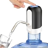 SKY-TOUCH 5 Gallon Water Bottle Pump, USB Charging Portable Electric Water Pump for for for 2-5 Gallon Jugs USB Charging...